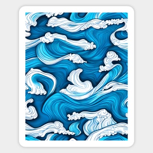 Ocean Bliss Wave Sticker